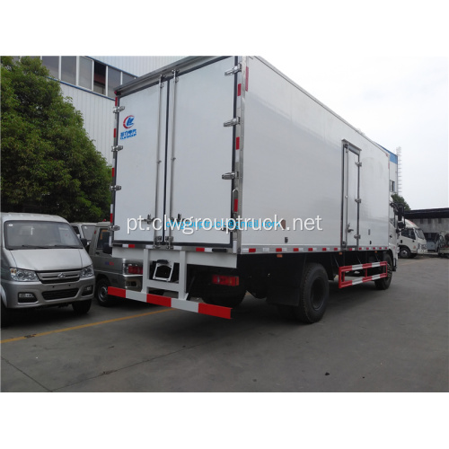 Dongfeng freezer box caminhão 4x2 caminhão refrigerado